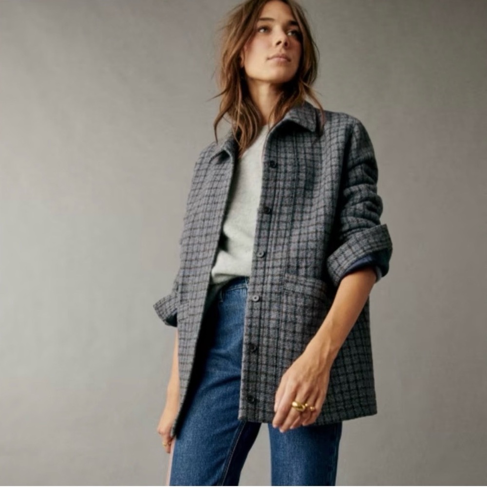 🇫🇷 Sézane Will Jacket Edinburgh Tile - image 2